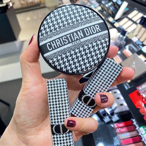 dior rouge houndstooth|Dior new look limited edition.